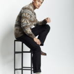 Pendleton Pendleton Summit Peak Lambswool PO Sweater (M)