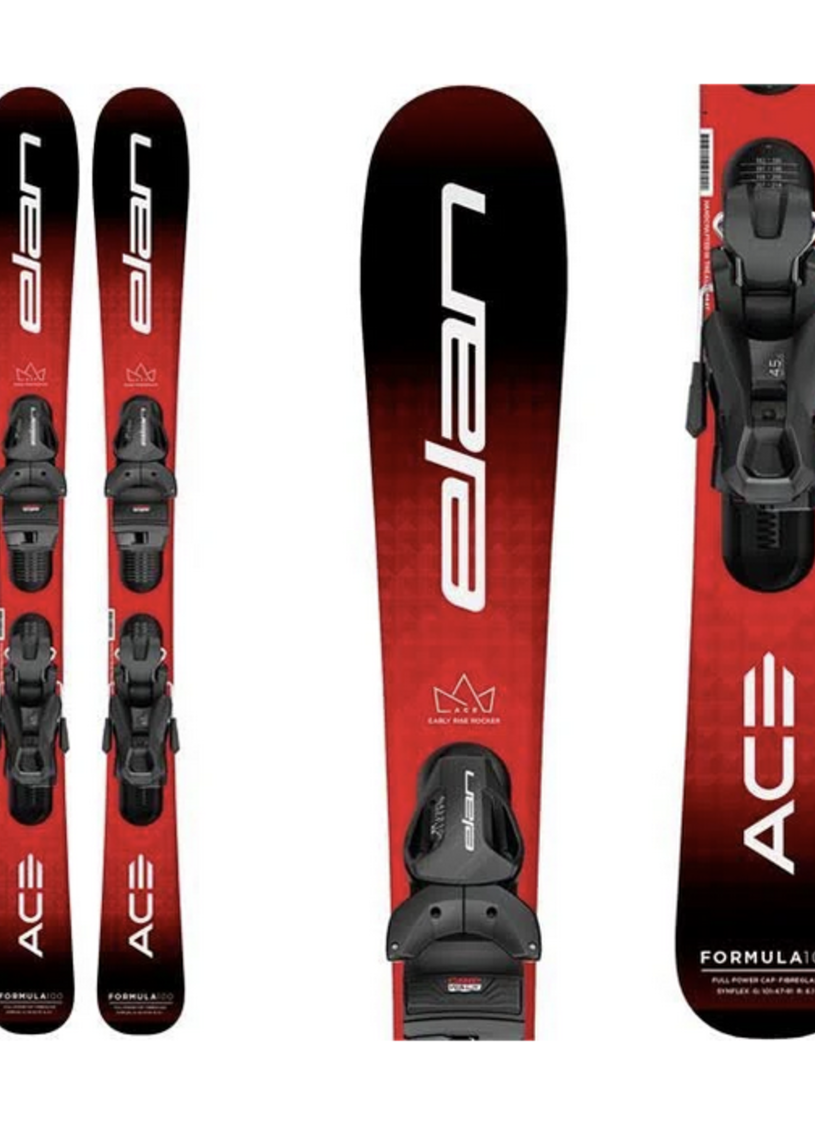 ELAN FORMULA ジュニアスキー板 140cm ELAN エラン スキー板 キッズ ジュニア ＜2025＞ FORMULA RED
