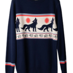 Kavu Kavu Highline Sweater (M) Oh Deer S