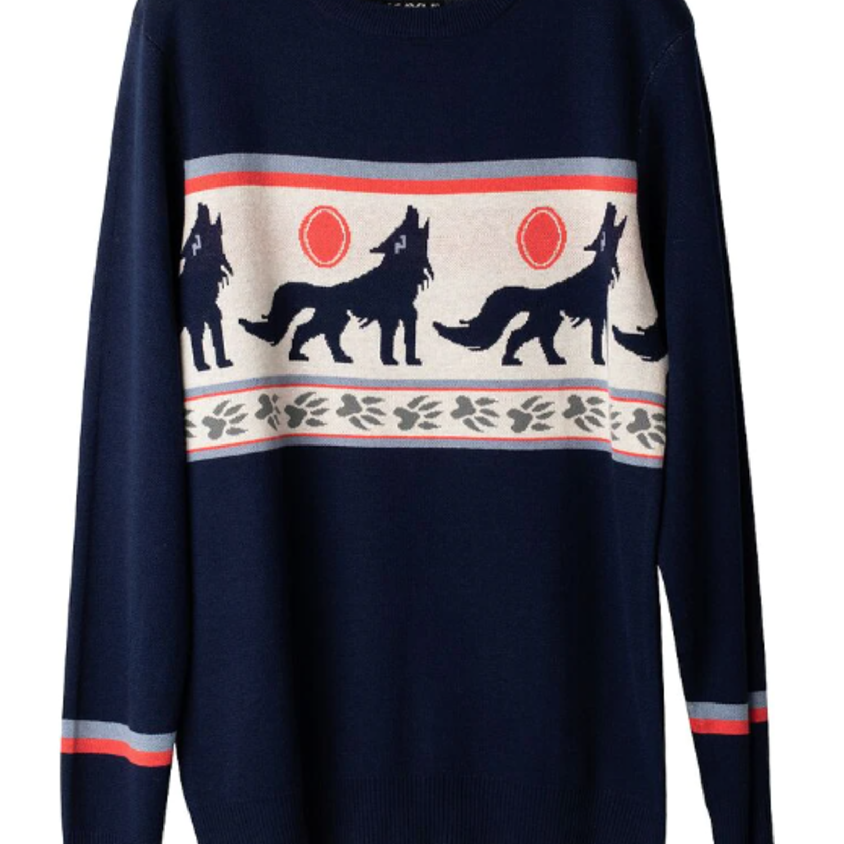 Kavu Kavu Highline Sweater (M) Oh Deer S