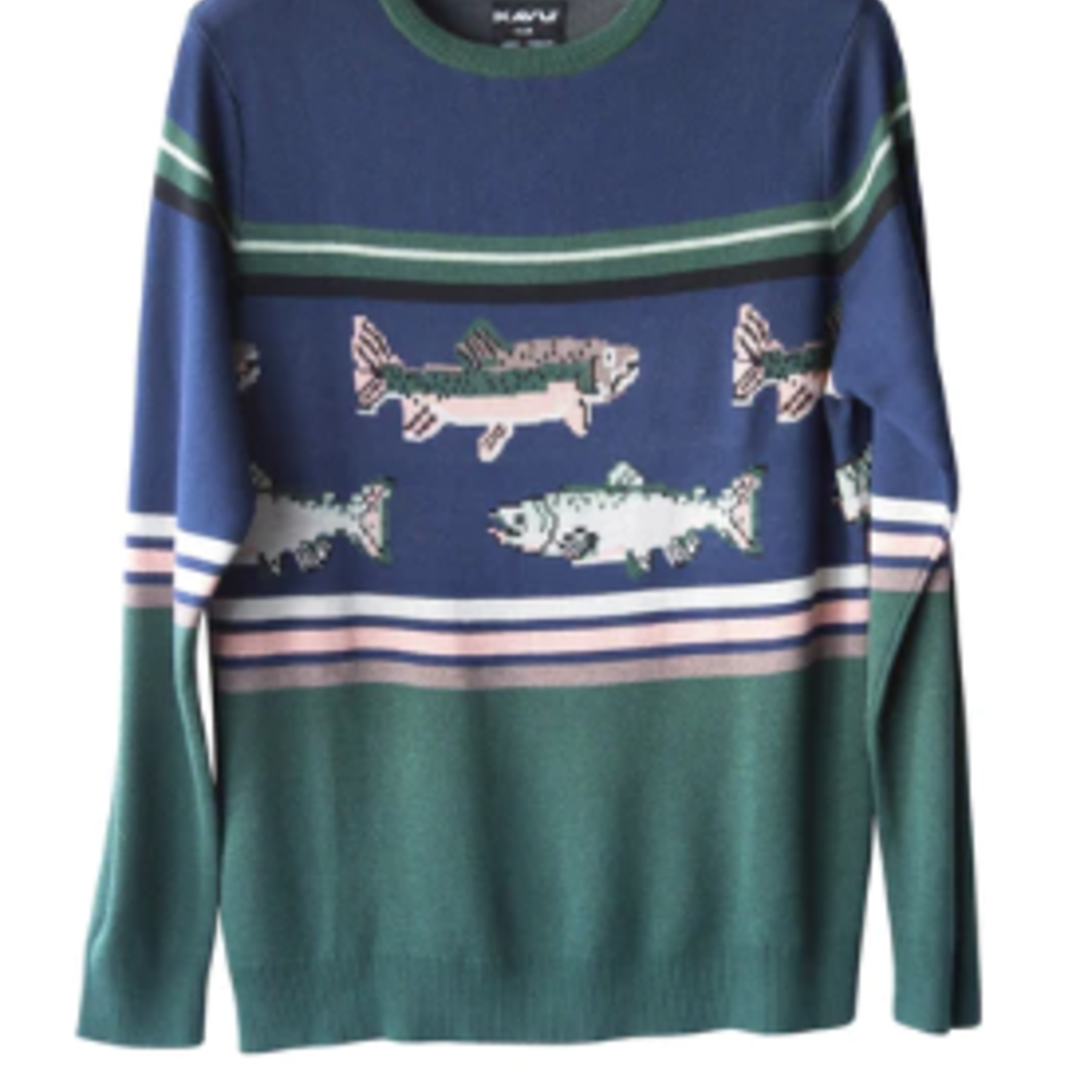 Kavu Kavu Highline Sweater (M) Oh Deer S