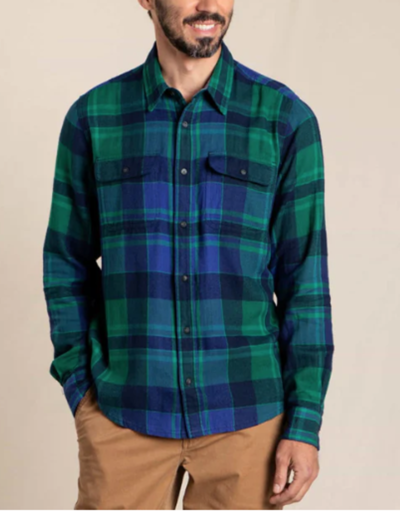 Toad  & Co Toad Indigo Flannel LS Shirt (M)