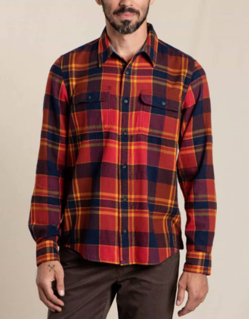 Toad  & Co Toad Indigo Flannel LS Shirt (M)