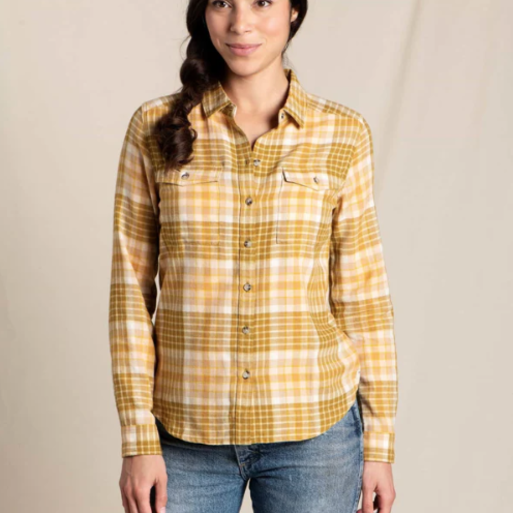 Toad  & Co Toad Re-Form Flannel LS Shirt  (W)