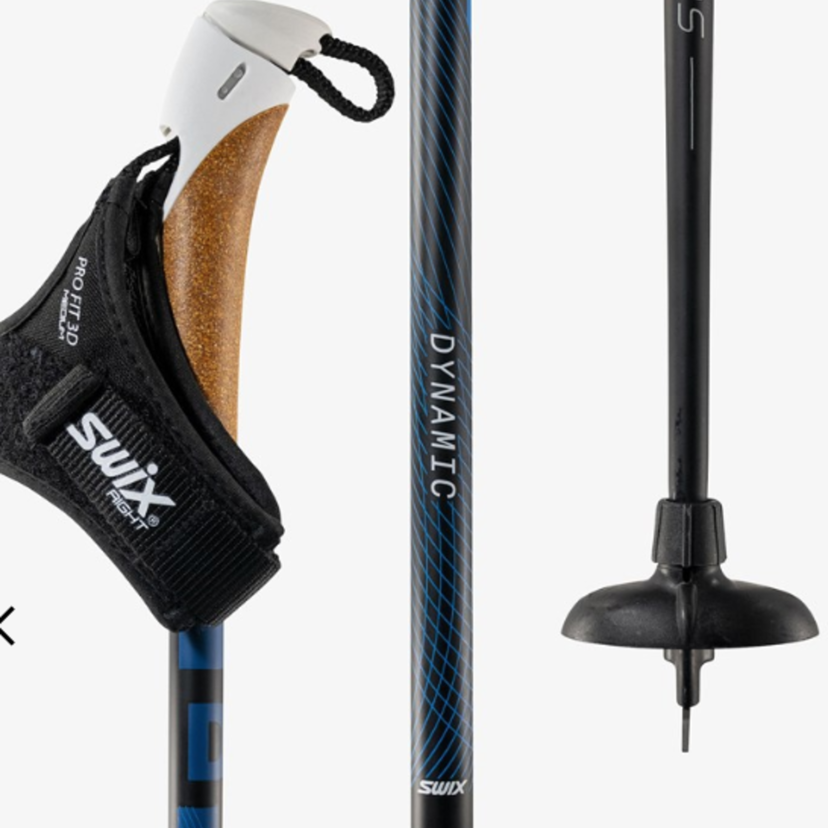 Swix Sport USA Swix RCD20-00 Dynamic D2 Nordic Pole (A)