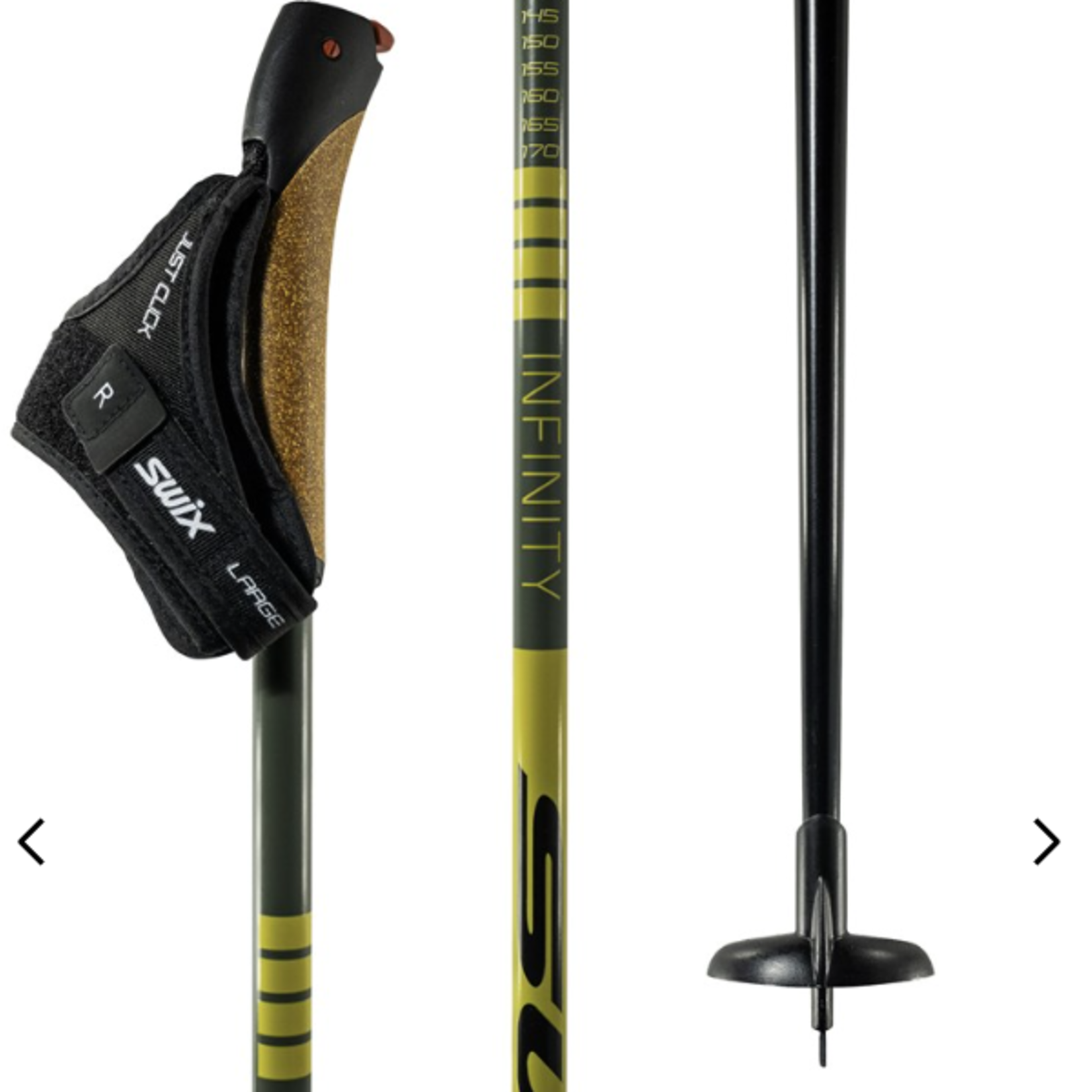 Swix Sport USA Swix IT111-10 Infinity Just Click Nordic Pole (A)