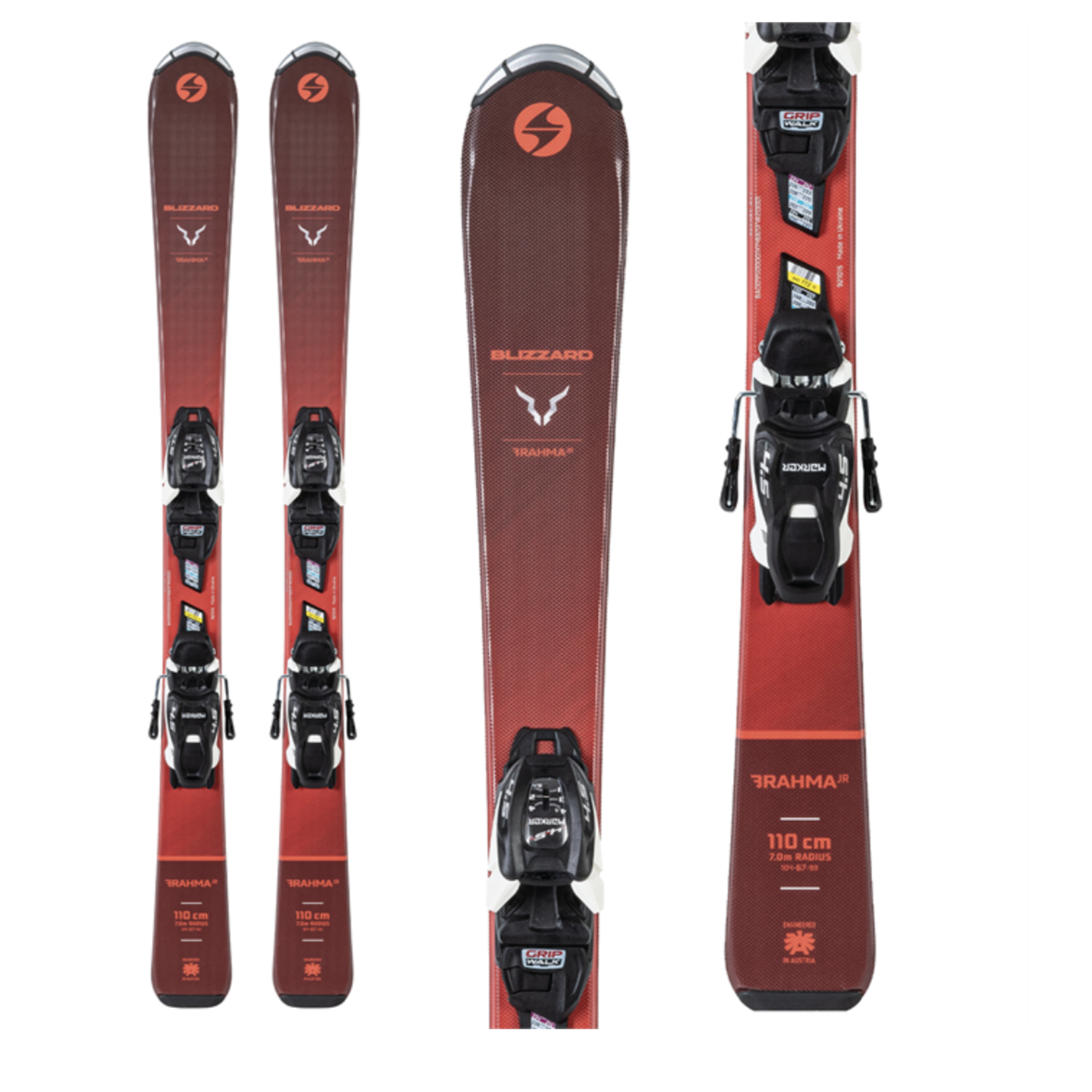 Blizzard Blizzard Brahma JR Alpine Ski w/ FDT JR 7 (YTH)