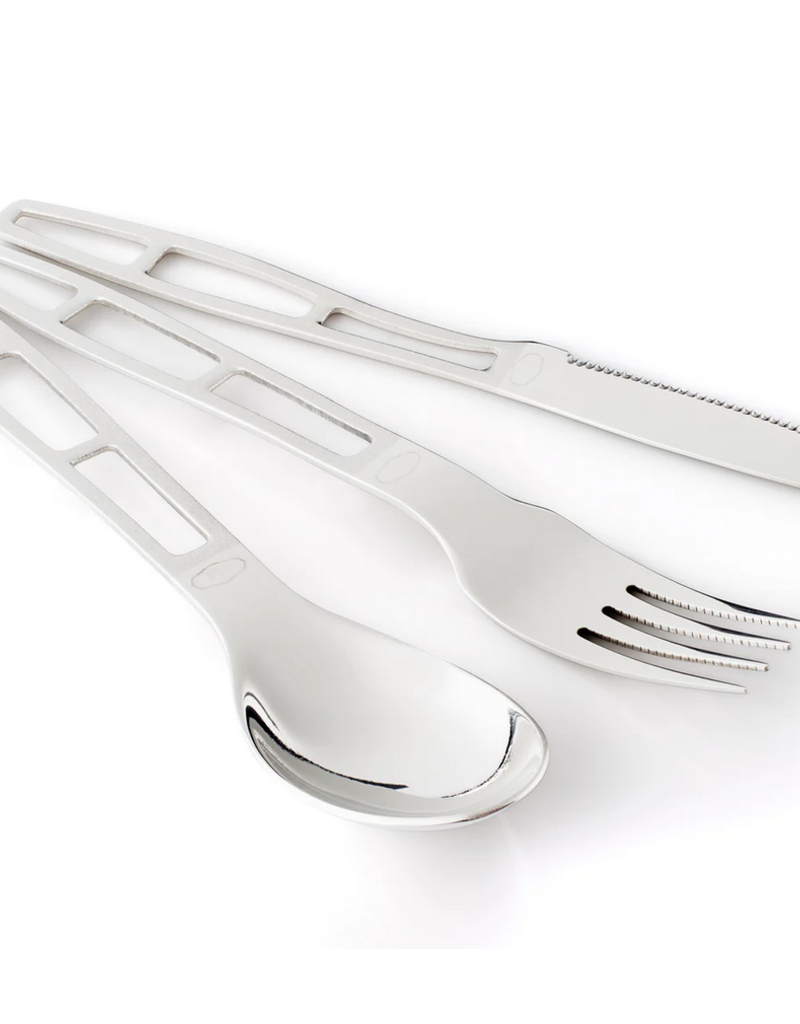 GSI Outdoors GSI Outdoors Glacier Stainless 3pc Cutlery