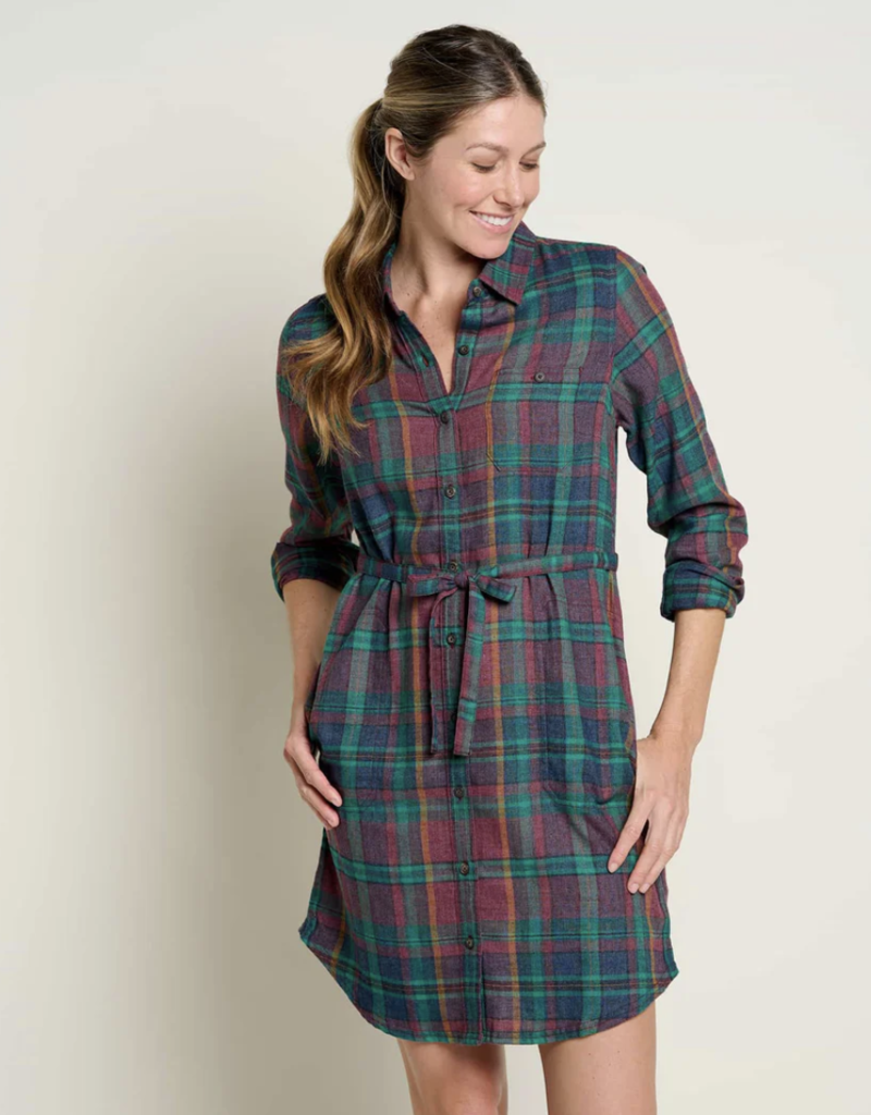 Toad  & Co Toad & Co Reform Flannel Shirtdress (W)