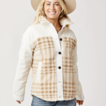 Carve Designs Carve Designs Vineyard Shacket (W)