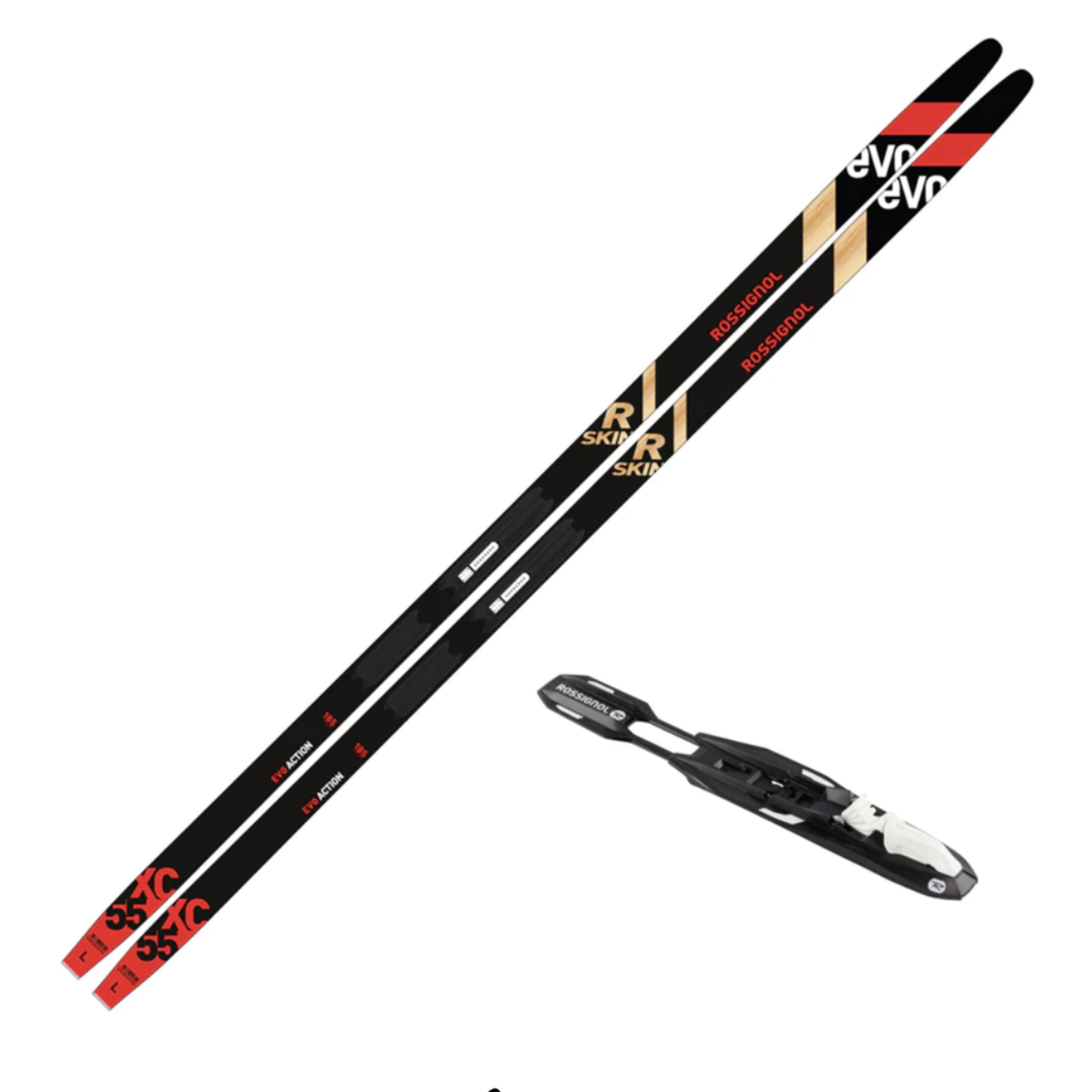 Rossignol Rossignol EVO XC 55 R-Skin IFP Nordic Ski w/Control (A)F23
