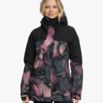 Roxy Roxy Gore-Tex Glade Jacket Printed (W) True Black Pansy S