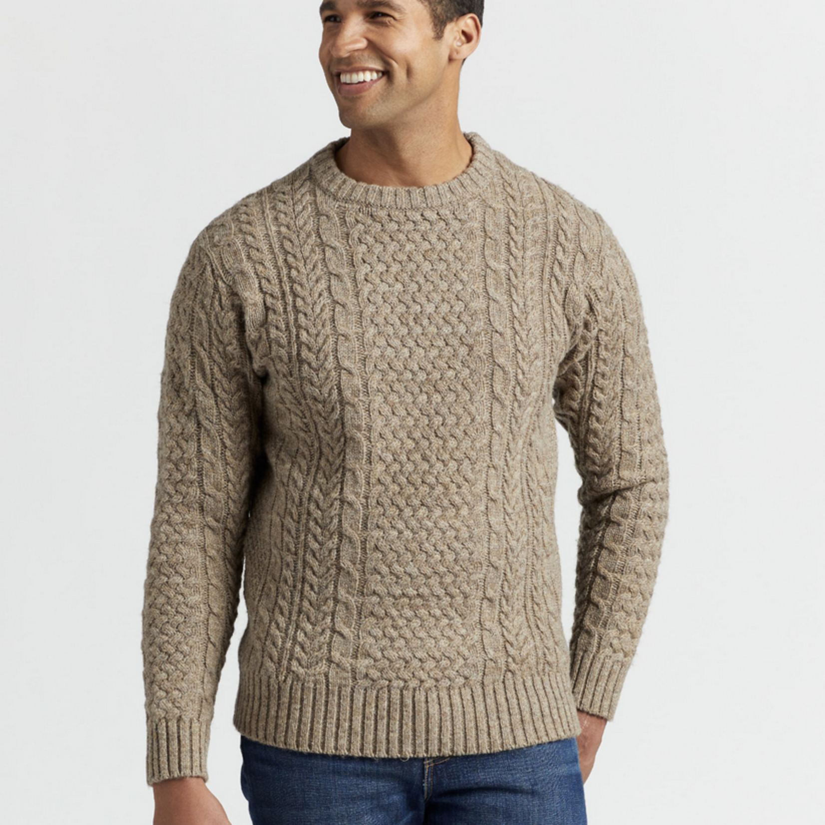 Pendleton Pendleton Shetland Fisherman Sweater (M)