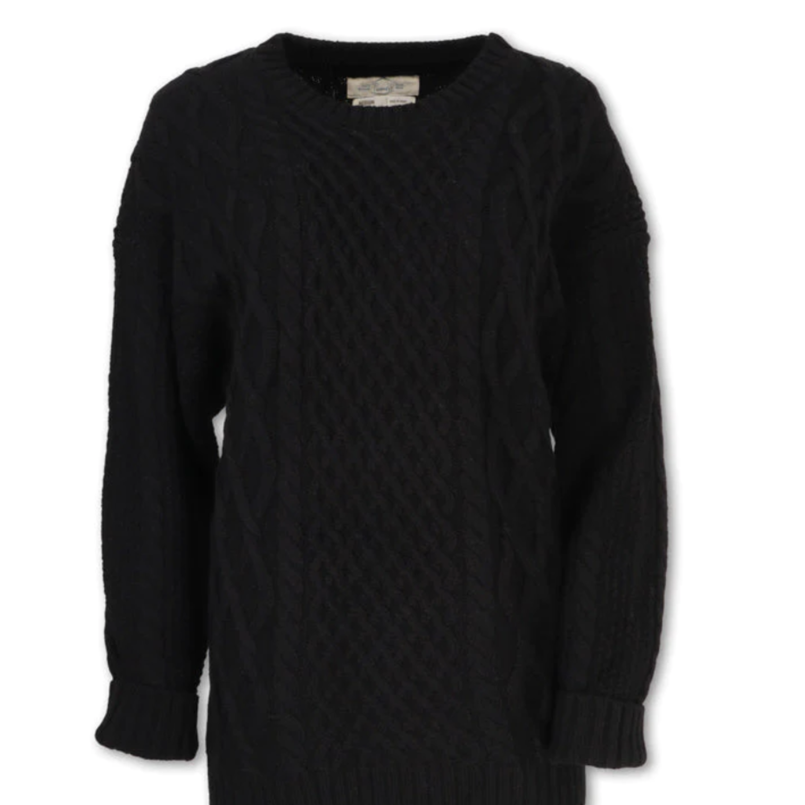Purnell Purnell Merino Wool Blend Cable Knit Sweater (W)