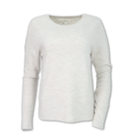 Purnell Purnell Wool Blend Crew Sweater (W) Cream XL