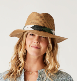 Carve Designs Carve Farrah Packable Hat Dark Honey
