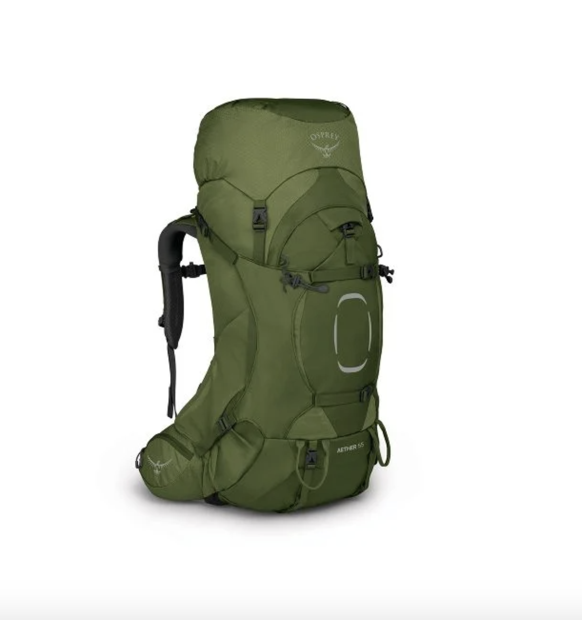 osprey aether 55 backpack 55L Men's Backpacking Backpack, Black, S/M : Sports & Outdoors volume backpack tailored for men tackling technical trails Osprey Aether 55 Backpack (A)
