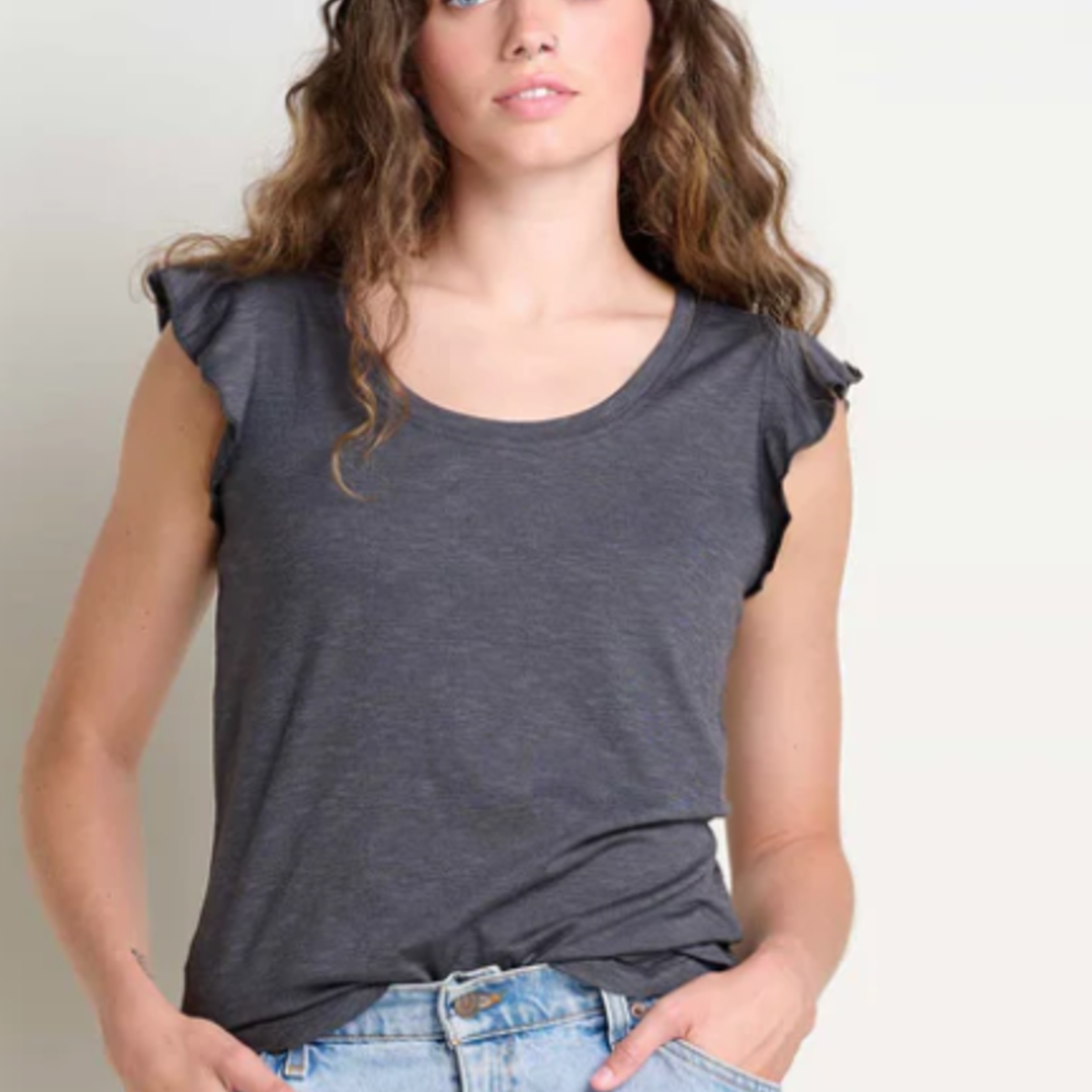 Toad  & Co Toad Co Rufflita II Tee (W)