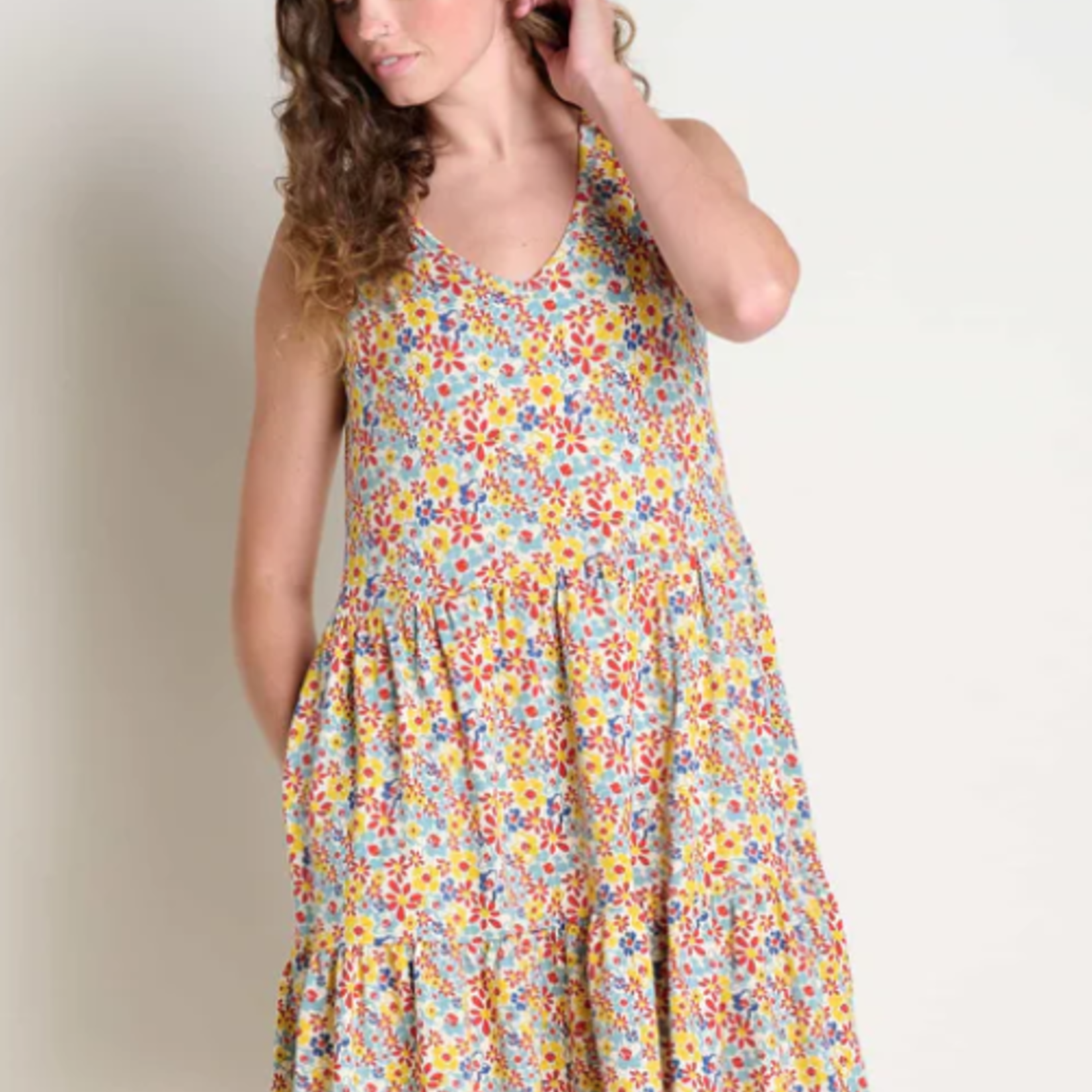 Toad  & Co Toad Co Marley Tiered SL Dress (W)