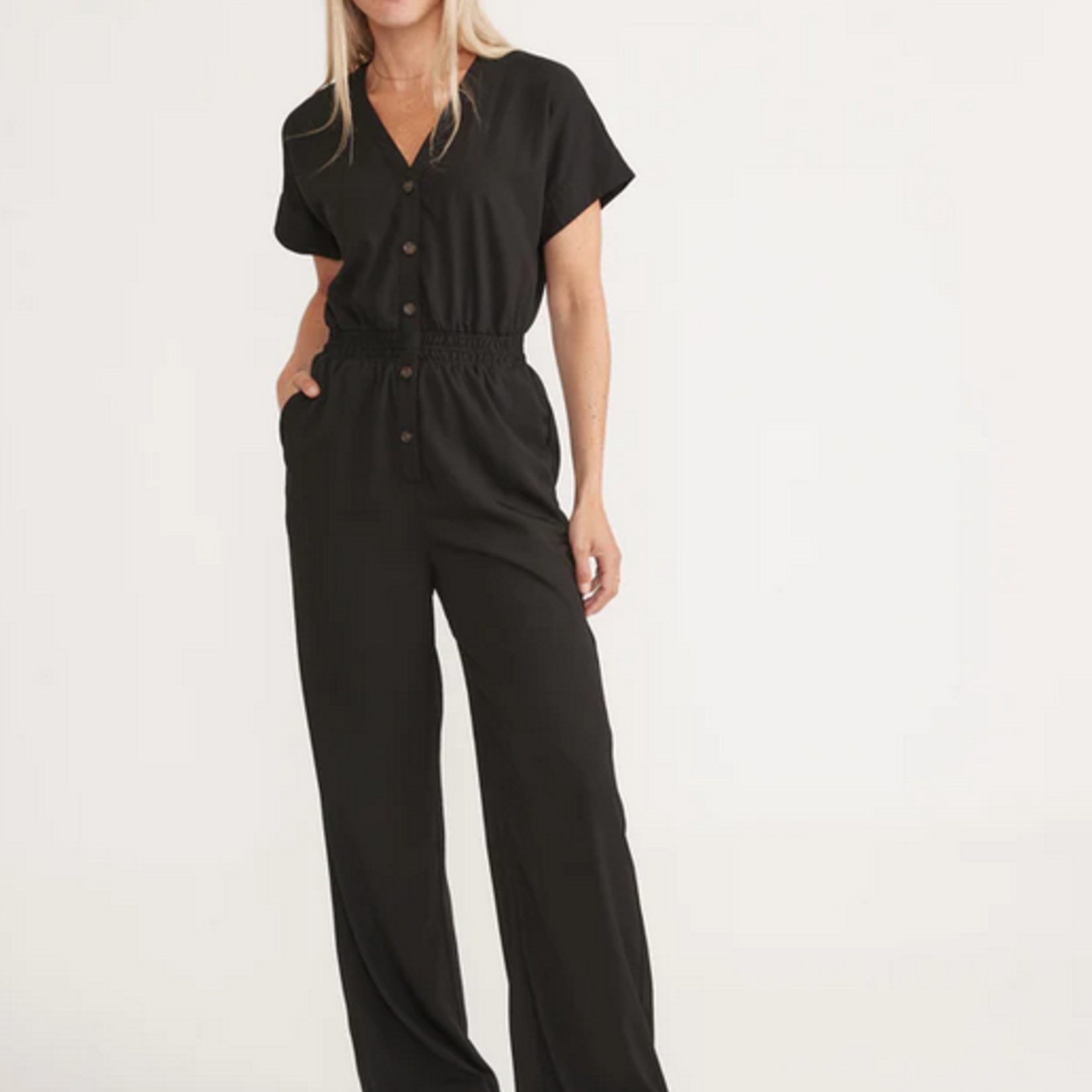 Marine Layer Marine Layer Lia Wide Leg Jumpsuit (W)