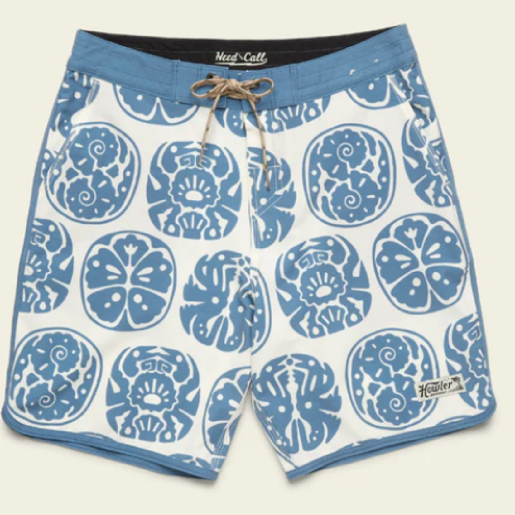 Howler Bros Howler Bruja Boardshorts (M) Sea Idols Bone White 34