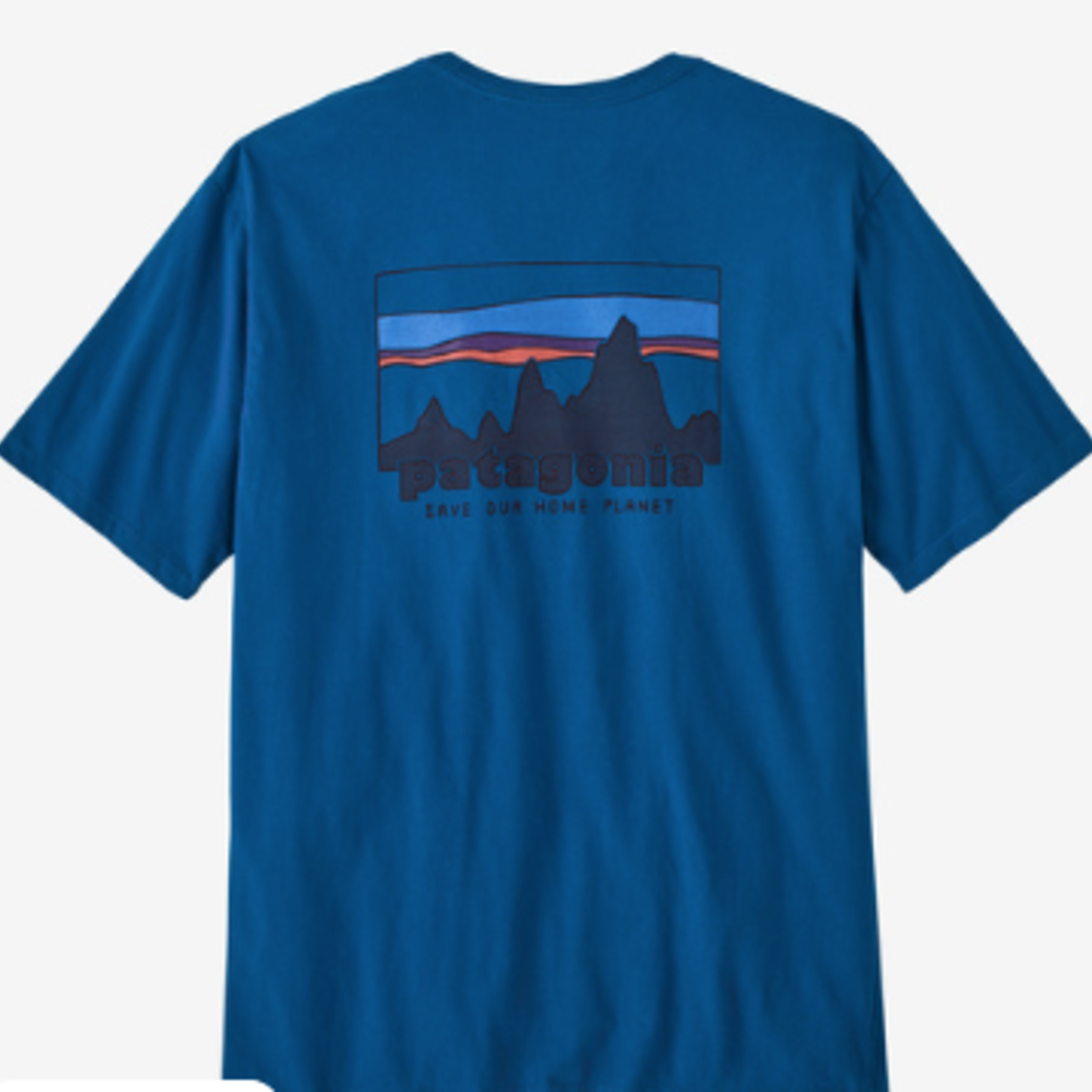 Patagonia Patagoina 73 Skyline Organic Tee (M) BCW L