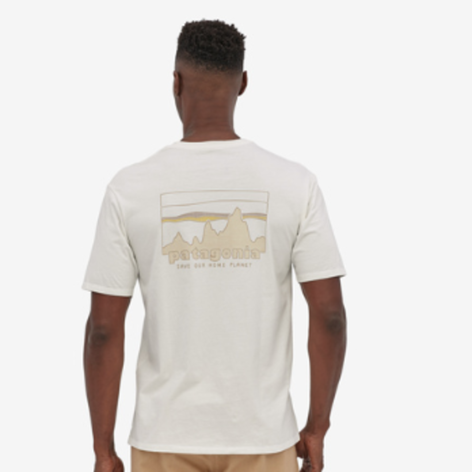 Patagonia Patagoina 73 Skyline Organic Tee (M) BCW L