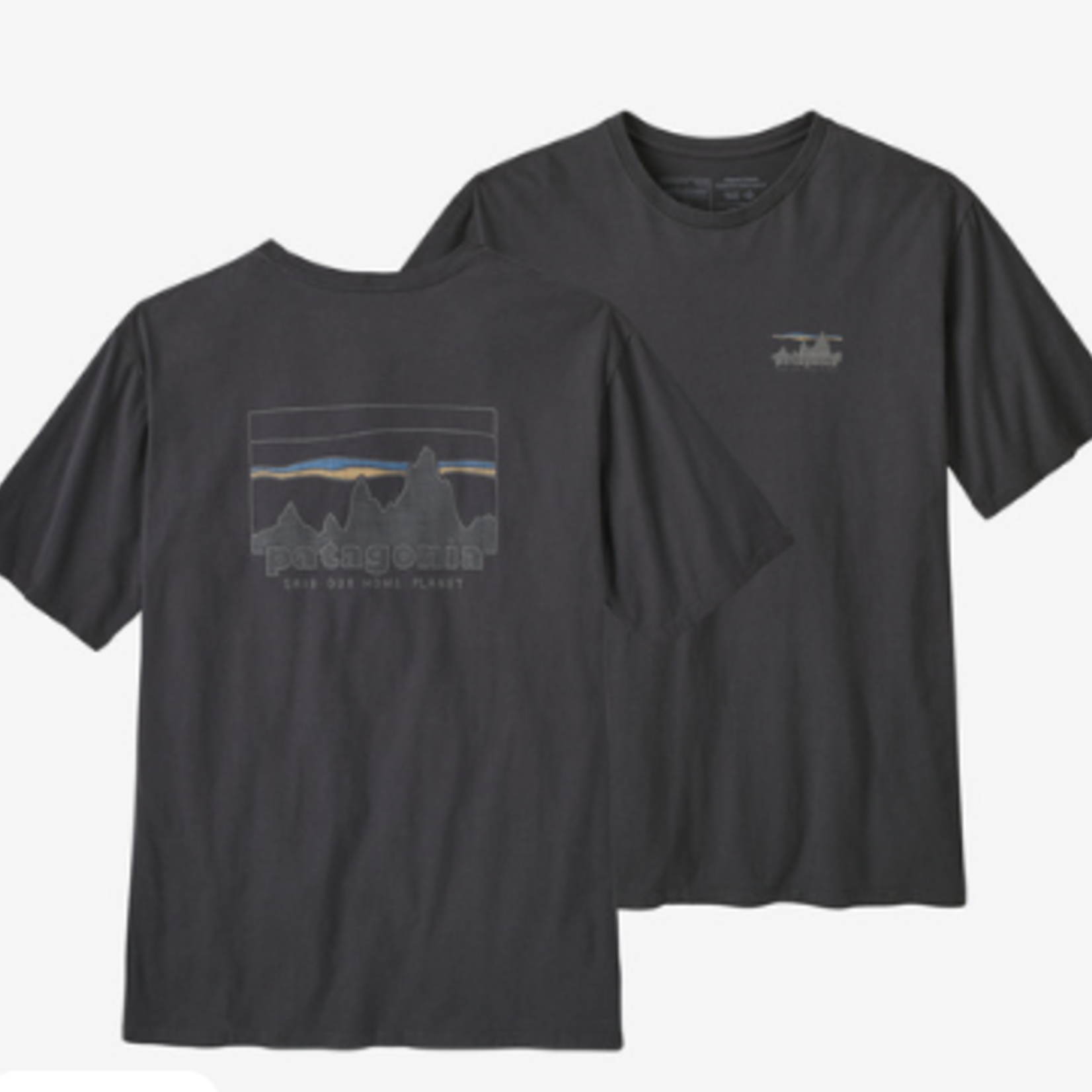 Patagonia Patagoina 73 Skyline Organic Tee (M) BCW L
