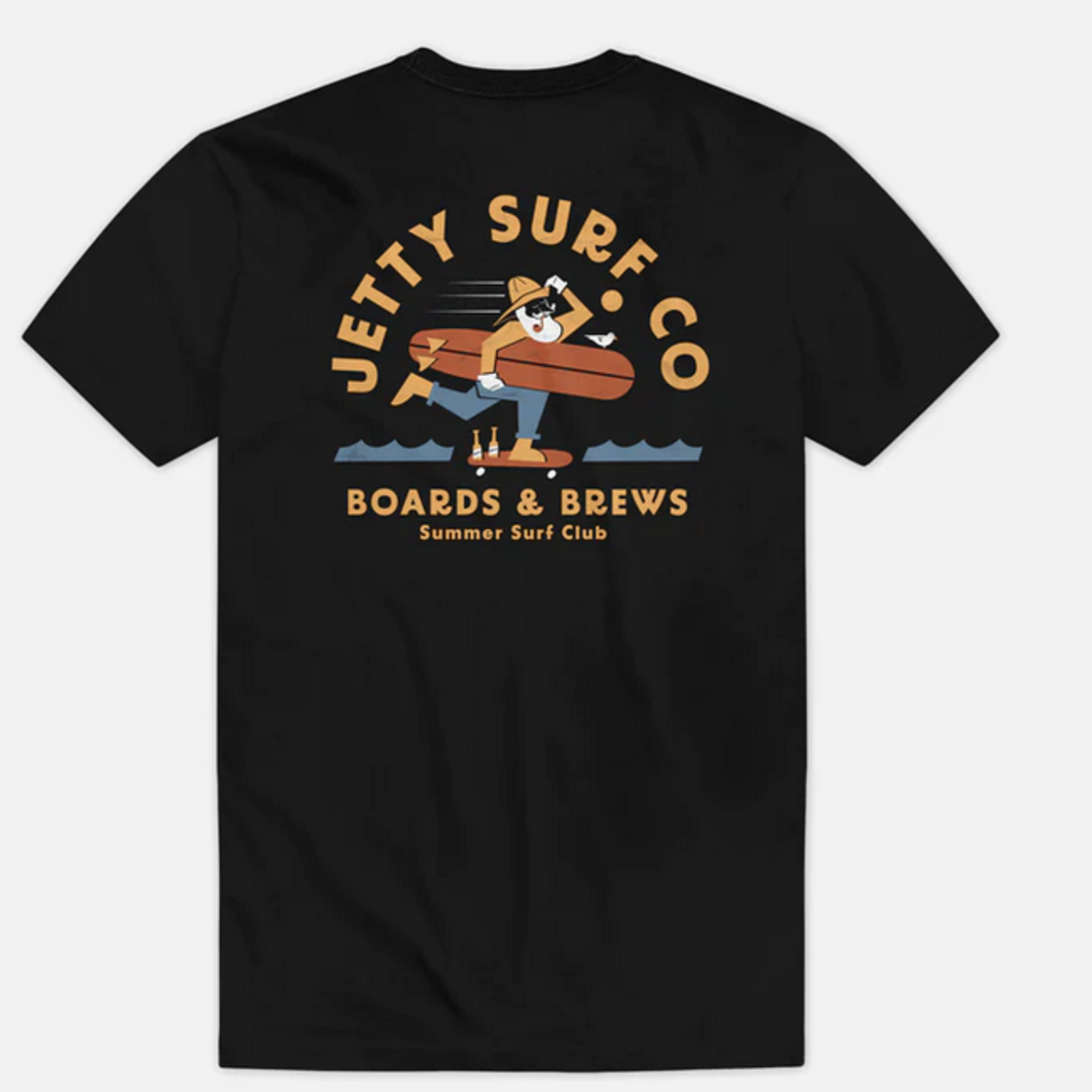 Jetty Jetty Boards & Brews Tee (M)
