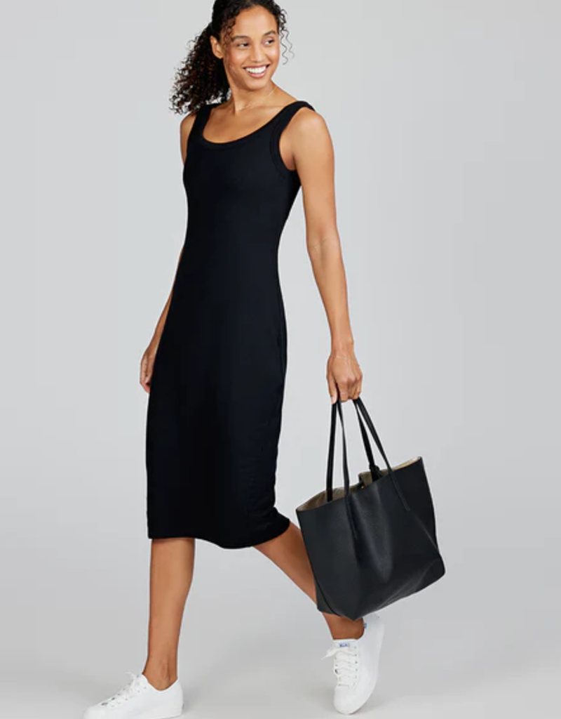 Tasc Performance Tasc Microluxe Rib Midi Dress (W)