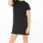 Tasc Performance Tasc All Day T-Shirt Dress (W) Coconut Heather M