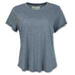 Purnell Purnell Rolled Sleeve Tee (W) Charcoal M
