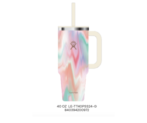 Hydroflask 40 OZ ALL AROUND TRAVEL TUMBLER LE, Sugar Crush