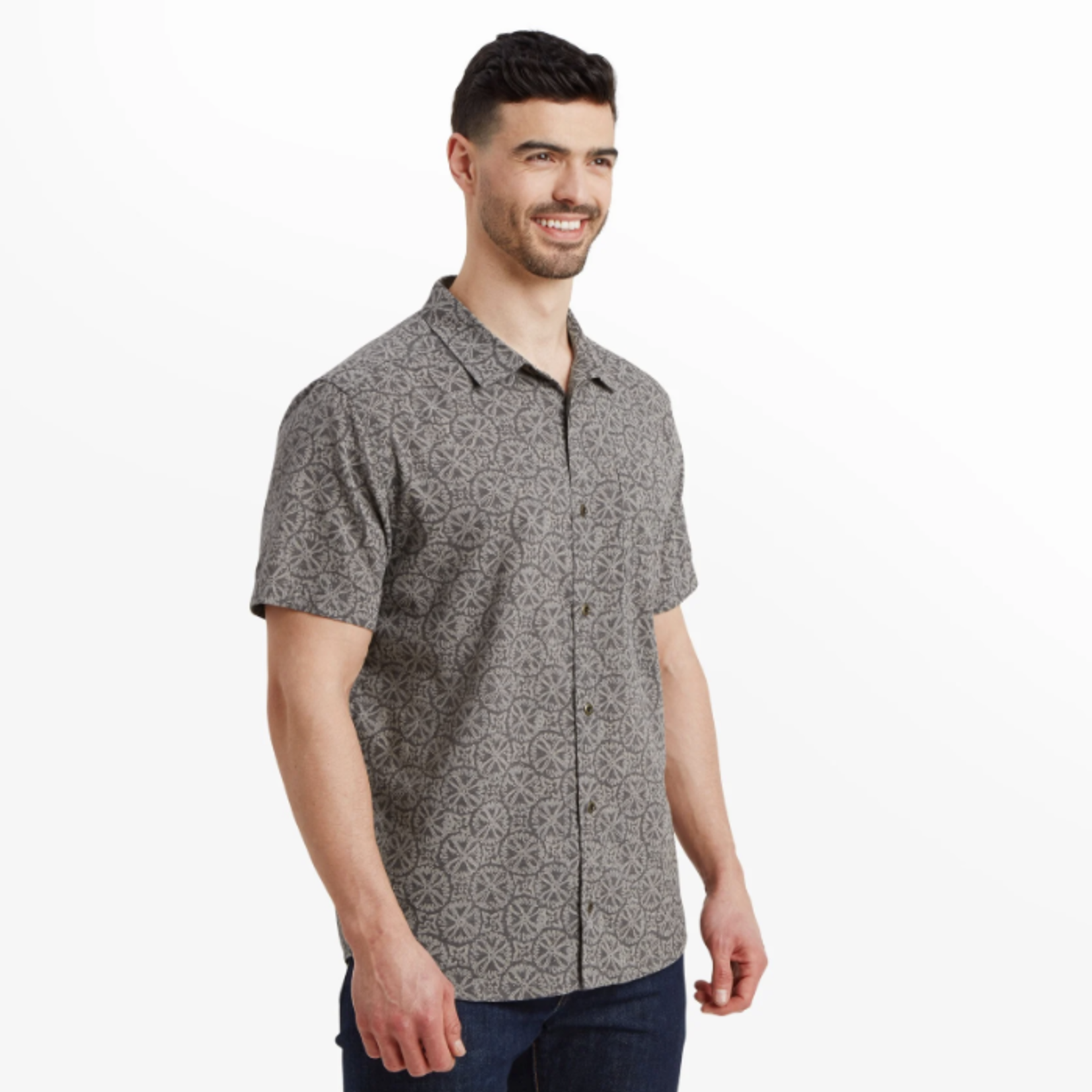 Sherpa Sherpa Mancari SS Shirt (M) Grey XXL