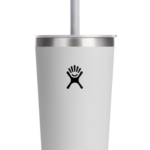 Hydro Flask North America and Distributors HYDROFLASK 20 OZ ALL AROUND TUMBLER STRAW LID WHITE