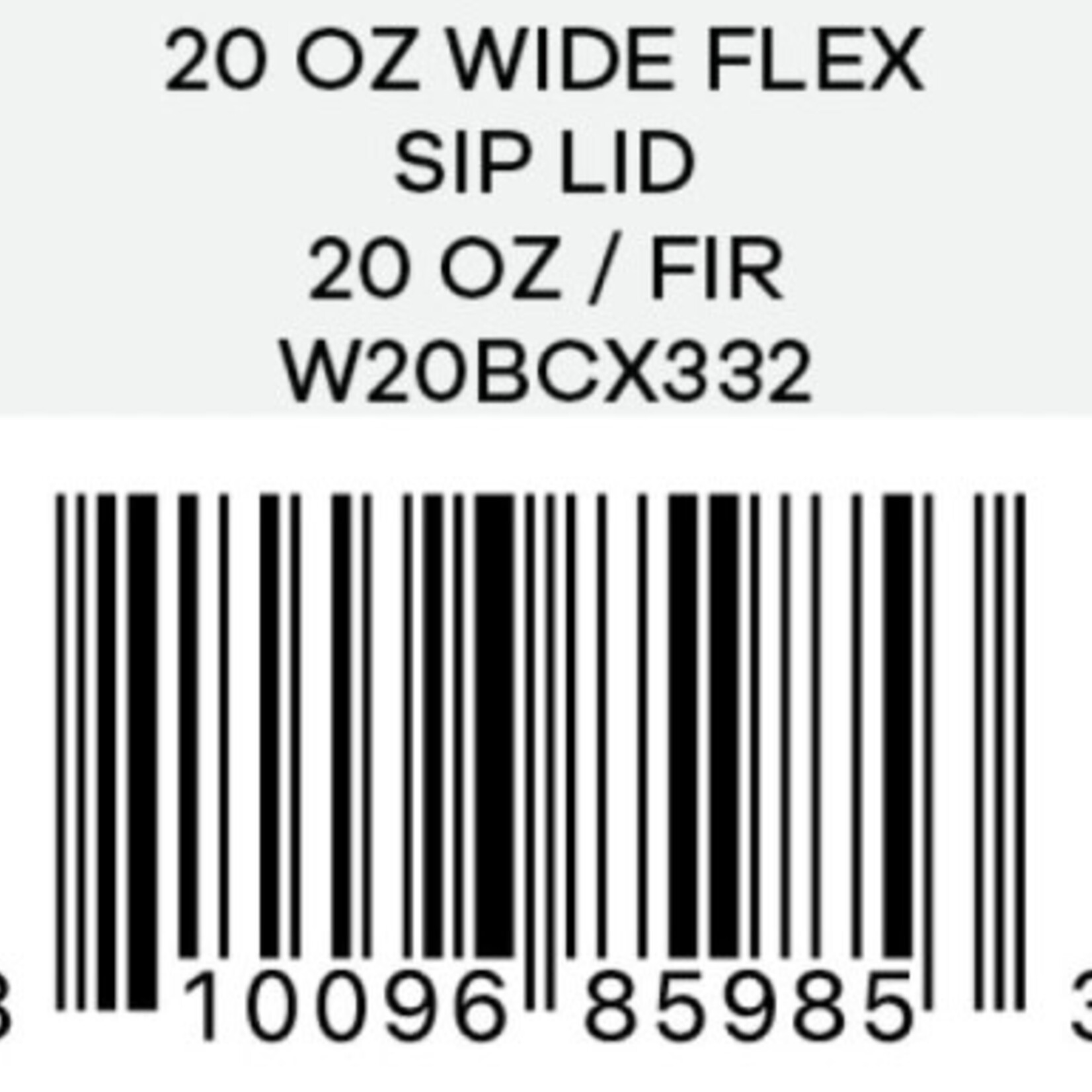 Hydro Flask North America and Distributors HYDROFLASK 20 OZ WIDE FLEX SIP LID FIR