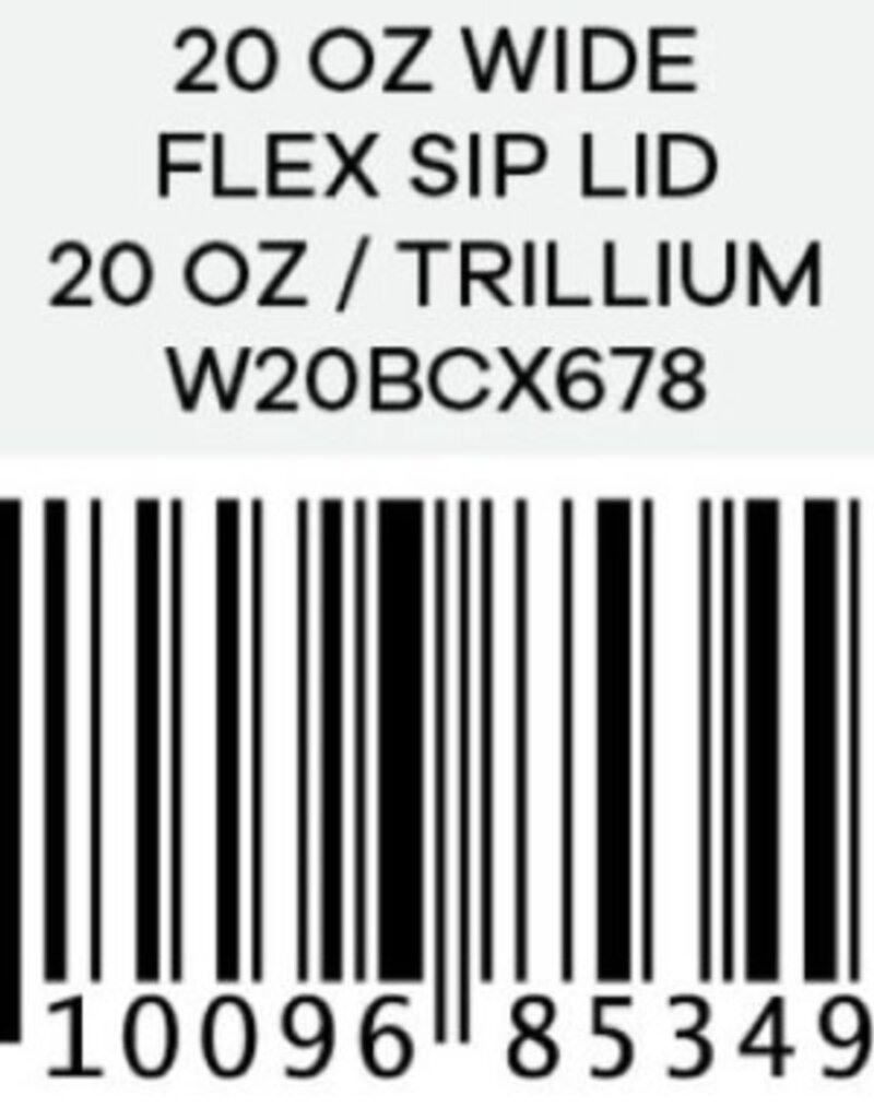Hydro Flask North America and Distributors HYDROFLASK 20 OZ WIDE FLEX SIP LID TRILLIUM