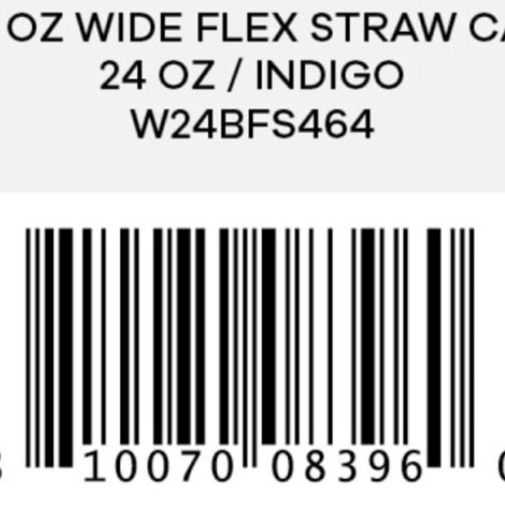 Hydro Flask North America and Distributors HYDROFLASK 24 OZ WIDE FLEX STRAW CAP INDIGO