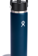 Hydro Flask North America and Distributors HYDROFLASK 24 OZ WIDE FLEX STRAW CAP INDIGO