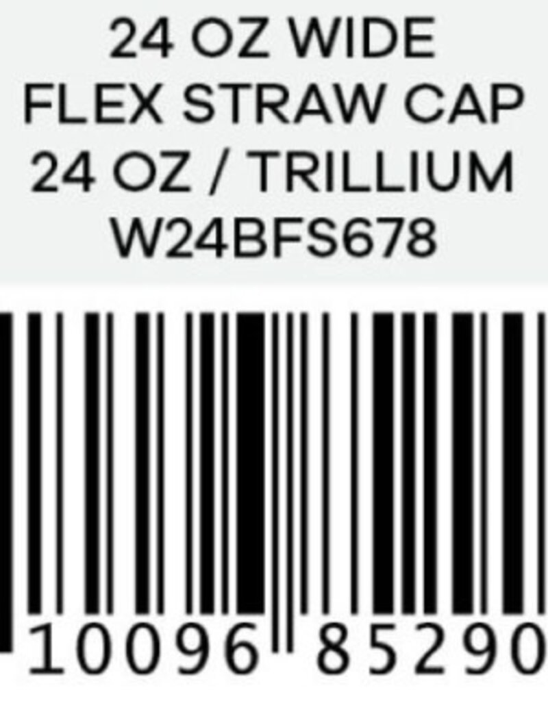 Hydro Flask North America and Distributors HYDROFLASK 24 OZ WIDE FLEX STRAW CAP TRILLIUM