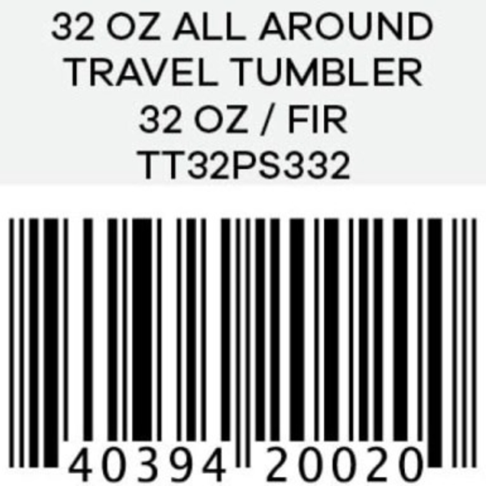 Hydro Flask North America and Distributors HYDROFLASK 32 OZ ALL AROUND TRAVEL TUMBLER FIR