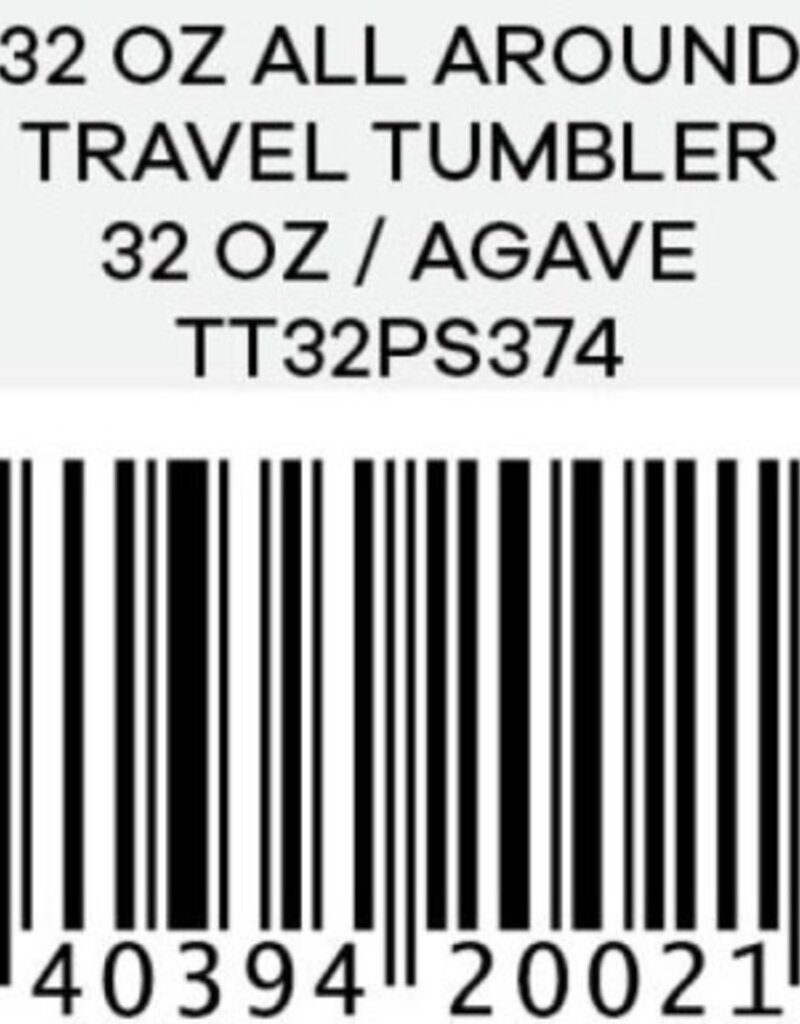Hydro Flask North America and Distributors HYDROFLASK 32 OZ ALL AROUND TRAVEL TUMBLER AGAVE
