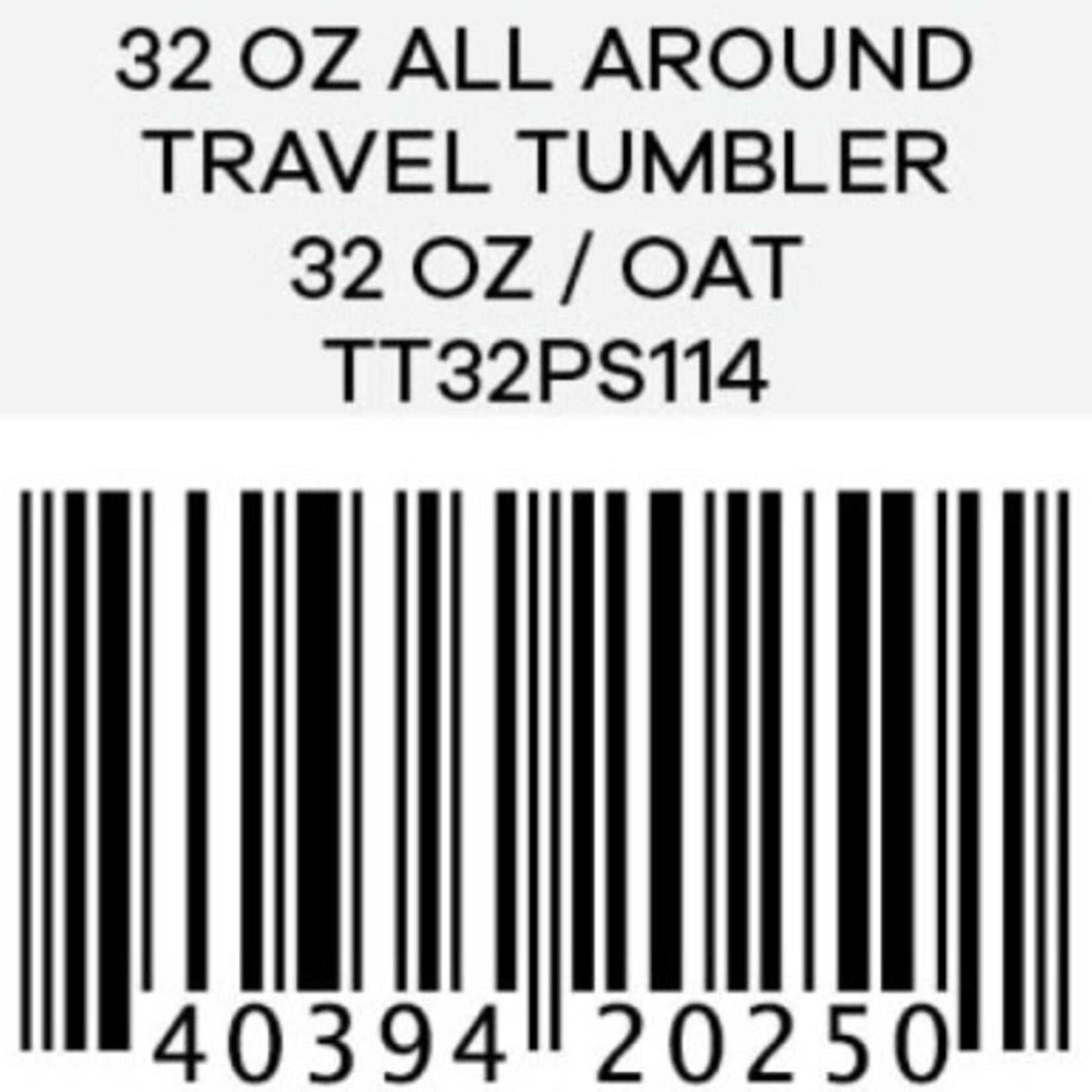 Hydro Flask North America and Distributors HYDROFLASK 32 OZ ALL AROUND TRAVEL TUMBLER OAT