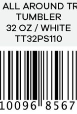 Hydro Flask North America and Distributors HYDROFLASK 32 OZ ALL AROUND TRAVEL TUMBLER WHITE