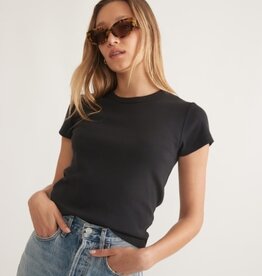 Marine Layer Marine Layer Lexi Rib Sun-In Crew Tee (W)