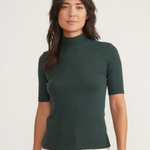 Marine Layer Marine Layer Lexi Rib Mock Neck (W)