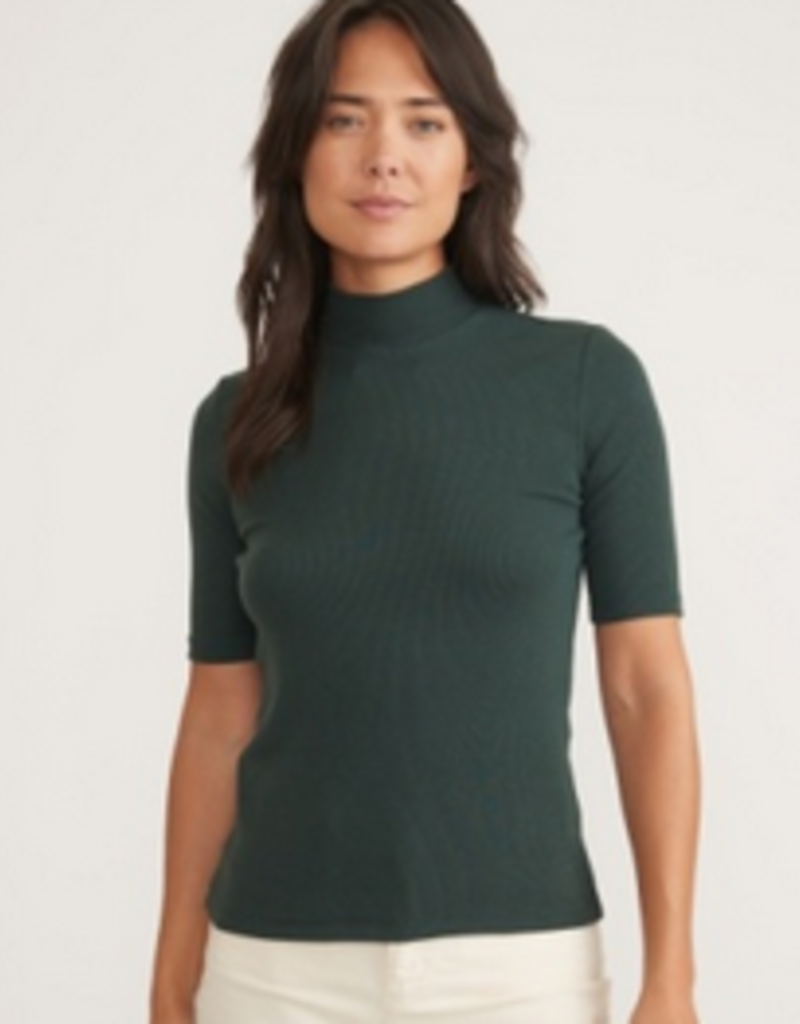 Marine Layer Marine Layer Lexi Rib Mock Neck (W)