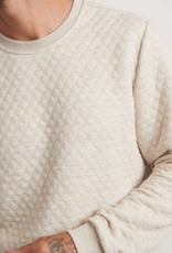 Marine Layer Marine Layer Corbet Quilted Crewneck (M)