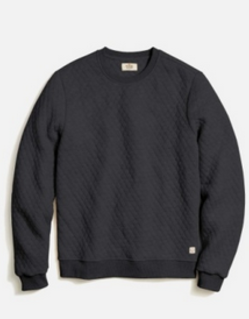 Marine Layer Marine Layer Corbet Quilted Crewneck (M)
