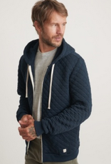 Marine Layer Marine Layer Corbet Quilted Full Zip Hoodie (M)